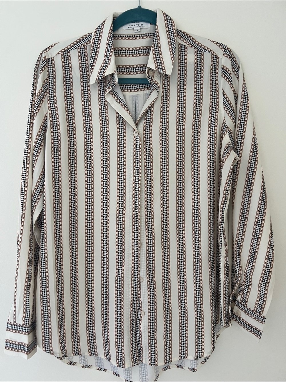 12th Tribe Chain Pattern Shirt